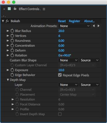 AE模拟摄像机焦点虚实模糊景深插件 Crossphere Bokeh v1.3.3 for After Effects WIN-AE插件 AE插件-第3张