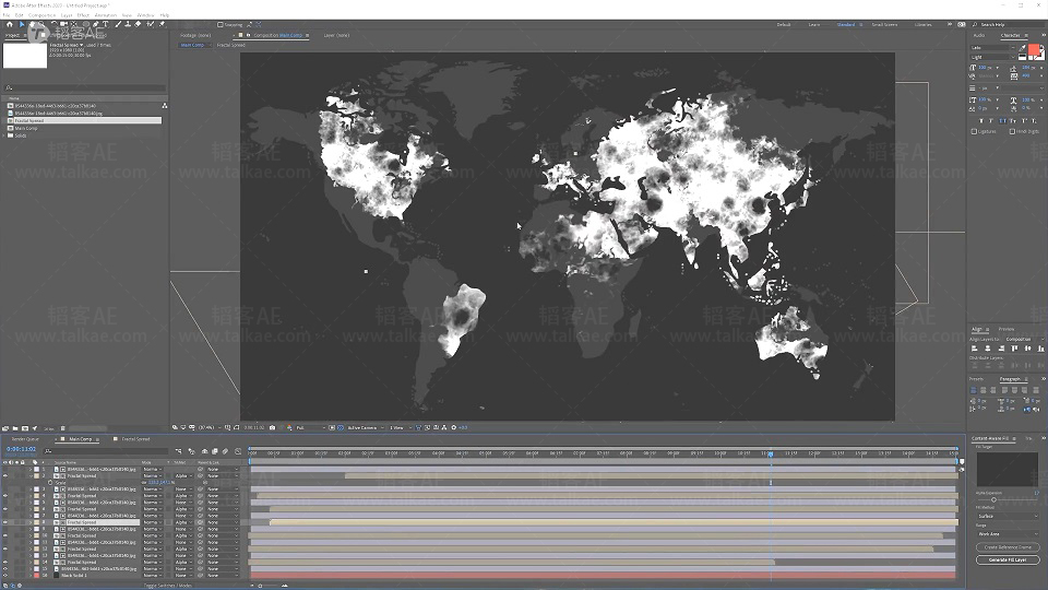 Adobe After Effects 病毒传播效果制作视频教程 AE教程-第3张