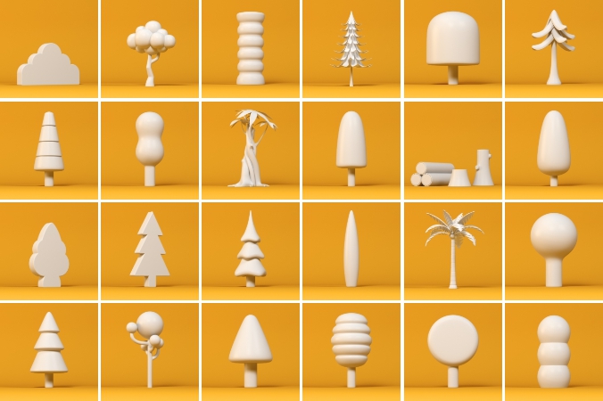 C4D模型包-卡通工具日常用品模型素材 The Happy Toolbox 3D Model Pack Vol. 1 C4D模型-第5张