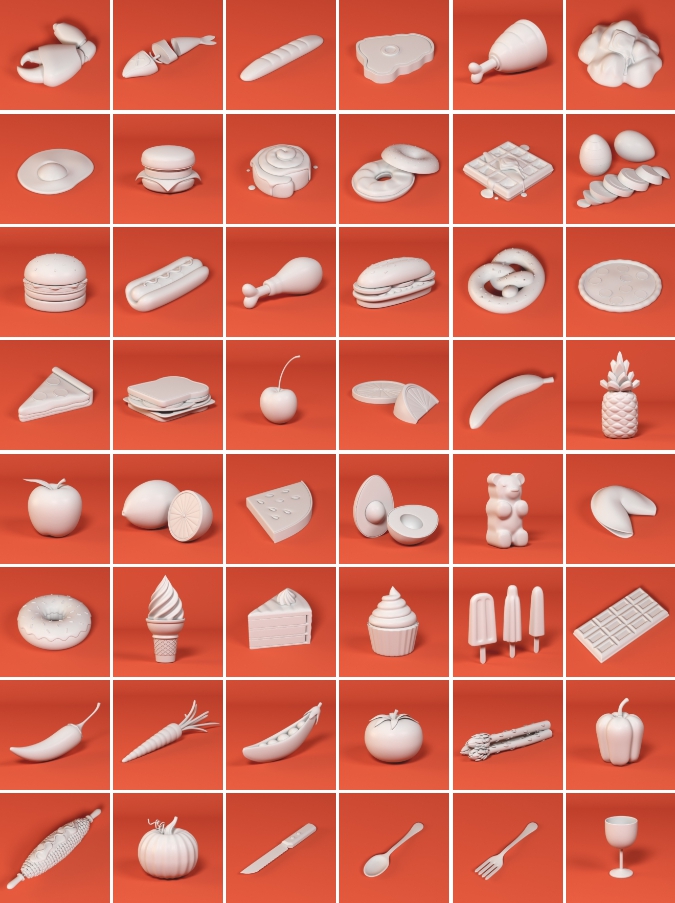 C4D模型包-卡通工具日常用品模型素材 The Happy Toolbox 3D Model Pack Vol. 1 C4D模型-第9张